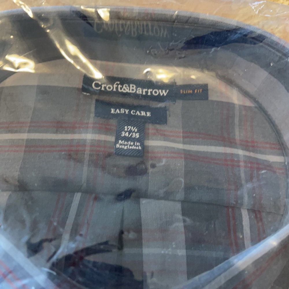New men’s shirt size 17.5 - Picture 7 of 8